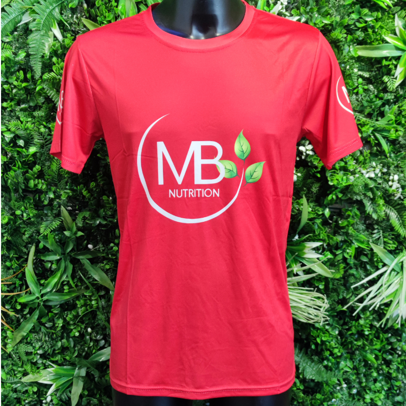 T-Shirt-Sport-Red-MB-Nutrition-ShopingZ